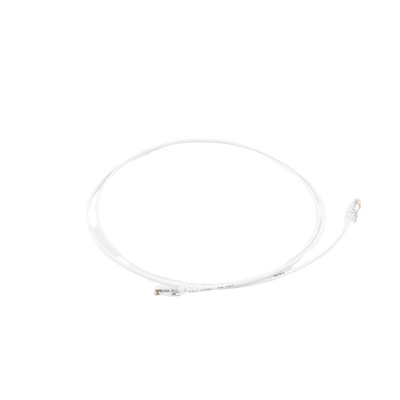 Patch Cord MC6 Modular Cat6 UTP, CM/LS0H, 1.52 Metros (5 Pies), Color Blanco, Diámetro Reducido (28AWG)