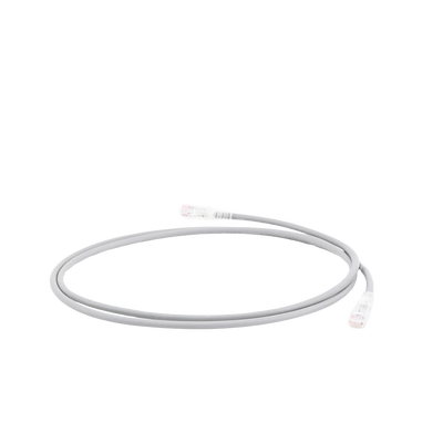 Patch Cord MC6 Modular Cat6 UTP, CM/LS0H, 1.52 Metros (5 Pies), Color Gris