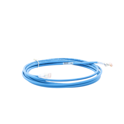 Patch Cord MC6 Modular Cat6 UTP, CM/LS0H, 3.05 Metros (10 Pies), Color Azul, Versión Bulk (Sin Empaque Individual)