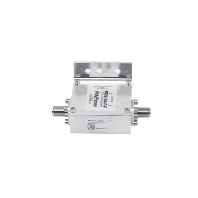 Protector RF Coaxial A 75 Ohms +24VDC Con Conector F Hembra De 300 MHz - 2.5 GHz