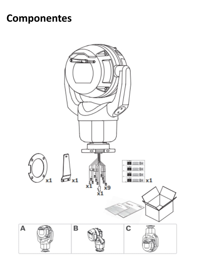 BOSCH V_MIC7522Z30B- PTZ 2MP IP Starlight 7000I/ IP68/ H.265/ Analiticos/ Zoom 30x