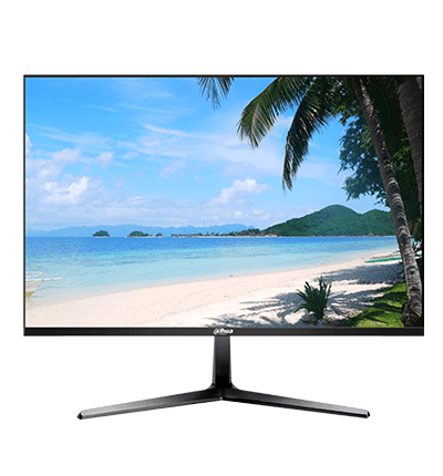 DAHUA DHI-LM27-B200 - Monitor de 27 Pulgadas/ Full HD/ Especial para Videovigilancia/ Ideal para trabajo 24/7/ Marco Ultra Delgado/ Angulo de 178 Grados de Visualización/ Entrada HDMI&VGA/ VESA/