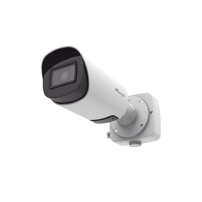 Cámara IP Bullet Motorizada Pro con IA / 4K Ultra HD 8MP / Lente Motorizado 2.7-13.5mm / WDR 120dB / Iluminación 0.002Lux / IR 100m / PoE+ / IP67 IK10 / Analítica Inteligente / Cumplimiento NDAA