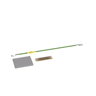 Kit de Conexión a Tierra, Para Uso con Gabinetes Multipropósito, Incluye Cable 14 AWG y Accesorios