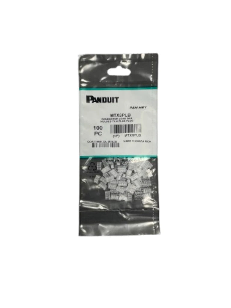 PANDUIT SP688-C PLUG CAT6 / Conector para terminación en campo RJ45 / UTP / 23-24 AWG / Categoría 6 / 100 piezas