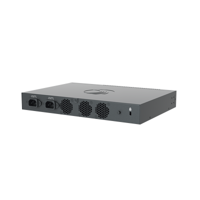 Switch cnMatrix EX3024F Ideal para Distribución en una Red Empresarial / 24 Puertos de Fibra Óptica SFP+(10 Gbps) / Capa 2 y Capa 3 / Doble Fuente de Alimentación en Corriente Alterna / Gestión Gratuita Desde la Nube