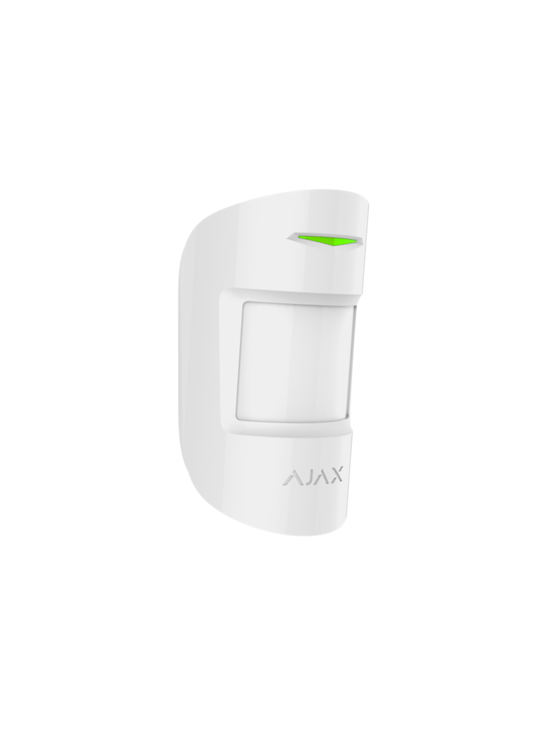 AJAX KIT STARTER - Panel de  alarma Hub2Plus conexión Ethernet / WiFi /  LTE APP “AJAX PRO” iOS y Android , 1 sensor de movimiento y 1 detector de puerta o ventana con entrada auxiliar en color blanco