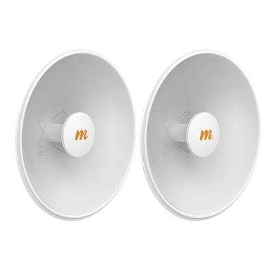 Antenas Modulares Dual Slant, 4.9 - 6.4 GHz, Dimensiones (42.9 cm), Apertura 8 ° Ganancia de 25 dBi, Diseñada para radio C5x