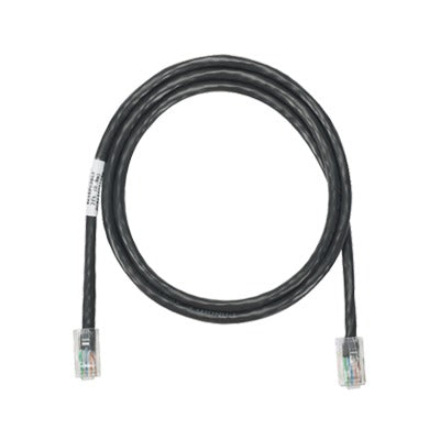 Cable de Parcheo UTP Categoría 5e, con Plug Modular en Cada Extremo - 3 Metros (9.84 Pies) - Negro