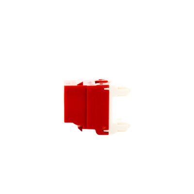 Conector Jack Estilo 110 (de Impacto), Tipo Keystone, Categoría 6, de 8 Posiciones y 8 Cables, Color Rojo