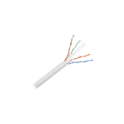 Bobina de Cable UTP 305 Metros (1000 Pies) de Cobre, NetKey, Reelex, Gris, Categoría 6 (24 AWG), 1000Mbps, PVC (CM), de 4 Pares
