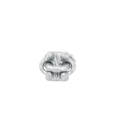 Nudo/ Perro/ Abrazadera Acero Forjado para Cable de 3/8", Galv. por Inmersión en Caliente.