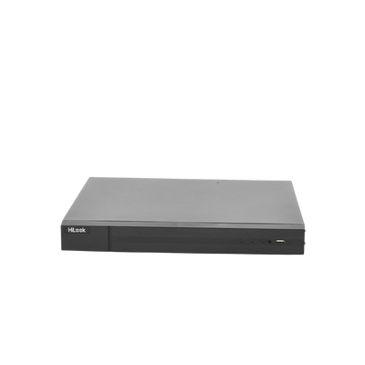 NVR 8 Megapixel (4K) (Compatible con Cámaras AcuSense) / 16 Canales IP / 16 Puertos PoE+ / 2 Bahías de Disco Duro / HDMI en 4K