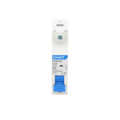 Pastilla para Riel Din, 1 Polo, 32 Amp, Vca:110/415v, 6kA, Catálogo: NXB631PC32, Serie: NXB-63.