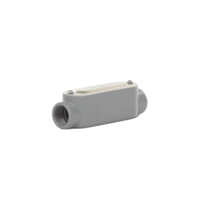 Caja Condulet tipo C de 3/4" (19.05 mm) Incluye tapa y tornillos.