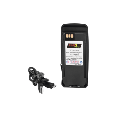 Batería Li-Ion 1600 mAh Li-Ion con clip  para radio XPR6550