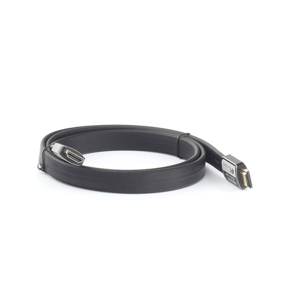 Cable HDMI Versión 2.0 Plano de 1 Metro (3.28 Pies) Optimizado para Resolución 4K Ultra HD