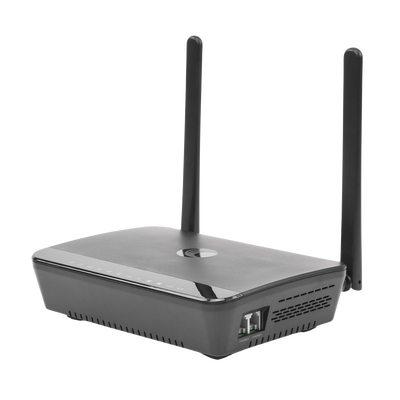 Router residencial cnPilot r195P de alta cobertura, doble banda, 2x puertos ATA, 1x puerto WAN con salida PoE para alimentar suscriptor Cambium