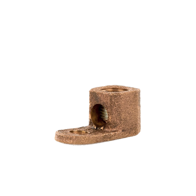 Terminal Tipo Lengüeta Recta de Cobre, Cal. 8 a 1/0 AWG,  Orificio para perno de 5/16" (7.9mm)