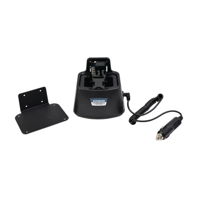 Cargador vehicular ENDURA para Motorola radios EP-450/ DEP-450, CP150/ 200, batería NTN-4497, Li-Ion