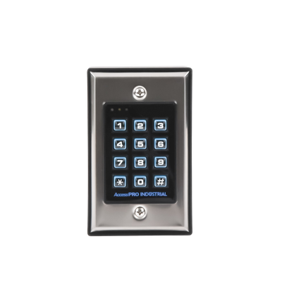 Teclado Industrial Autónomo con Lector de Proximidad Integrado para interior.