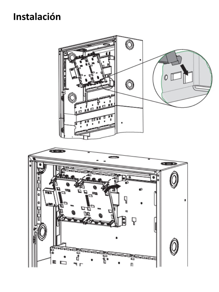 BOSCH F_PRS0002C - Rail de central corto para panel FPA5000
