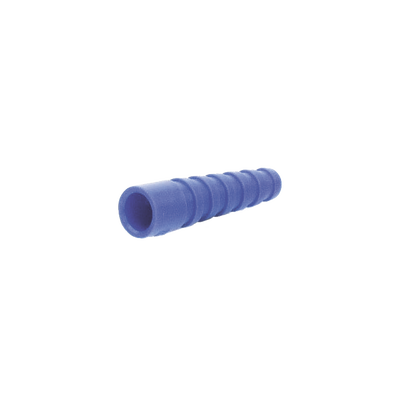 Soporte Azúl de Alivio a Tensión en Conectores y Cables tipo RG-58/U, RG-142/U, LMR-195.