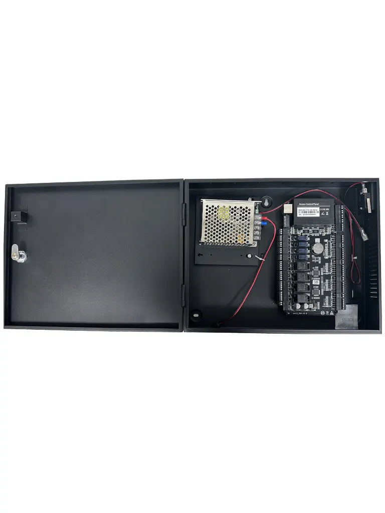ZKTECO C3400Plus - Panel de control de acceso RFID, 4 puertas, 8 vías, capacidad para 100,000 usuarios y tarjetas, códigos QR dinámicos, Push SDK