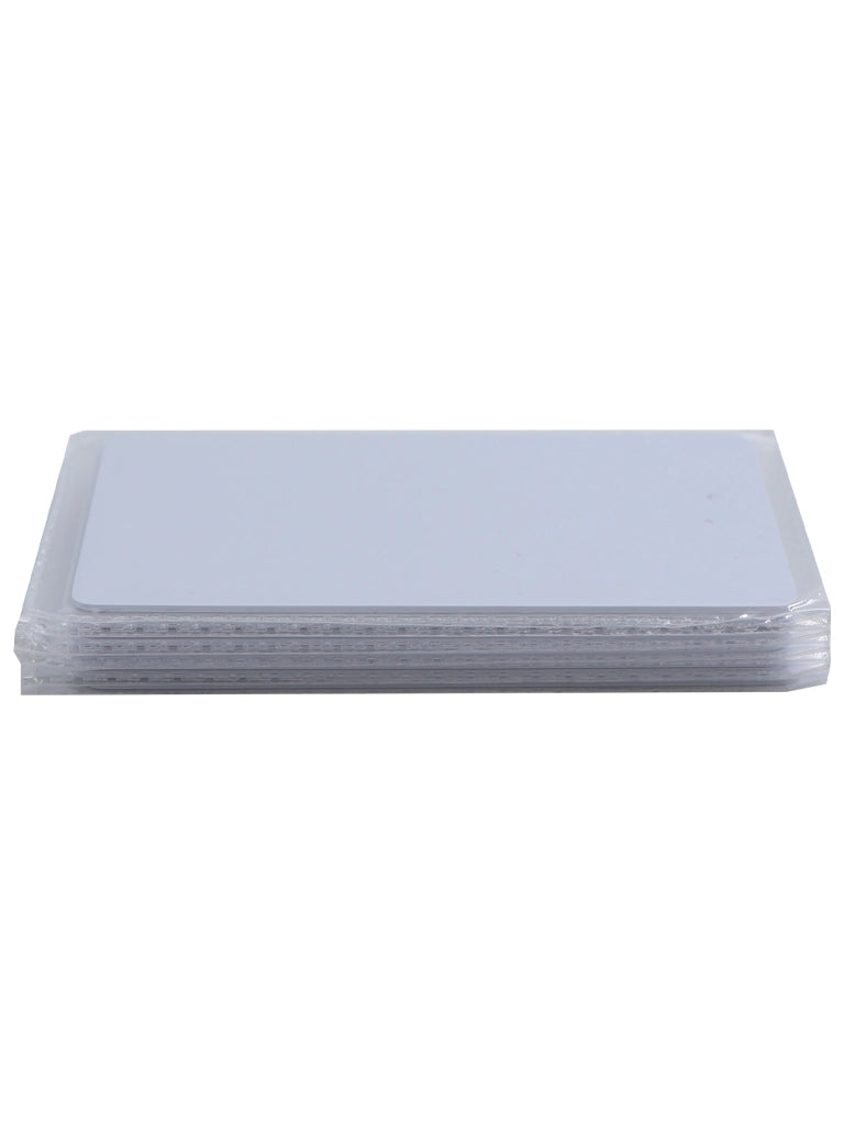 ZKTECO IDCARDNN - Paquete de 10 Tarjetas ID con Frecuencia de 125 kHz, 1 mm de Grosor, Sin Folio Impreso