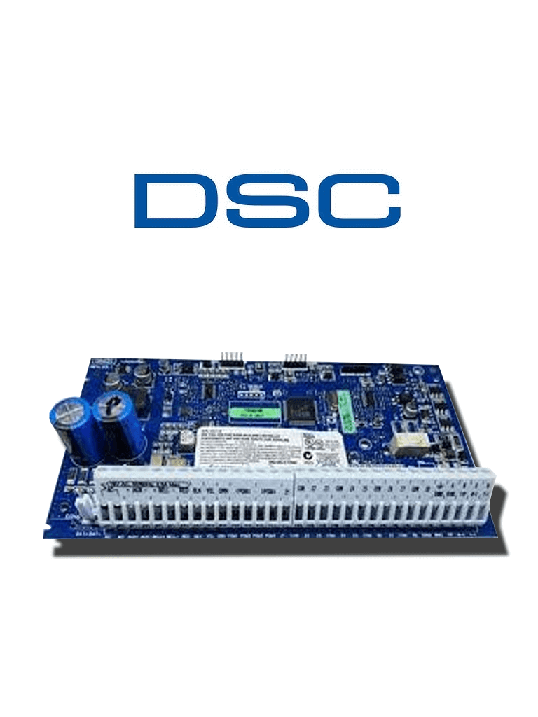 DSC NEO-RF-LCD-SB - Paquete NEO con 32 Zonas/ Panel HS2032/ Teclado Alfanumérico HS2LCDRF9 N / Gabinete GMX003 / 2 Contactos Inalámbricos PG9303 / 1 Detector de Movimiento PGP9914 / Transformador/Sin Batería/