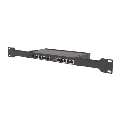 (RB4011iGS+RM) RouterBoard, CPU 4 Núcleos, 10 Puertos Gigabit Ethernet, 1 puerto SFP+