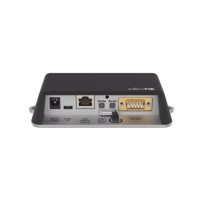 (LtAP mini LTE) Modem 4G(LTE) para SIM, con Wi-Fi 2.4 GHz, Para uso en vehículos, c/puerto fast ethernet, 2 SIM, Bandas(1,2,3,7,8,20,38,40)