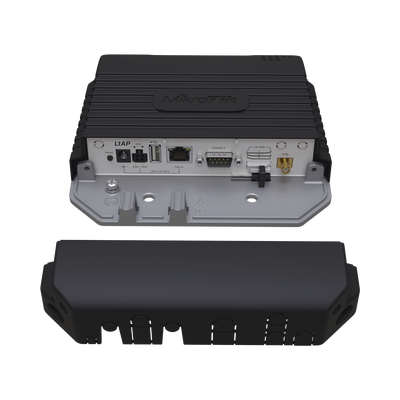 (LtAP) - A heavy-duty 2.4GHz access point with two miniPCI slots, three SIM slots and GNSS support (GPS, GLONASS, BeiDou, Galileo)