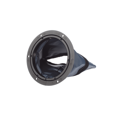 Accesorio de Sellado de Aire Cool Boot®, Para Entradas de Cable por Piso Falso, Con retardante de llama y disipador electrostático, de 165 mm de Diámetro
