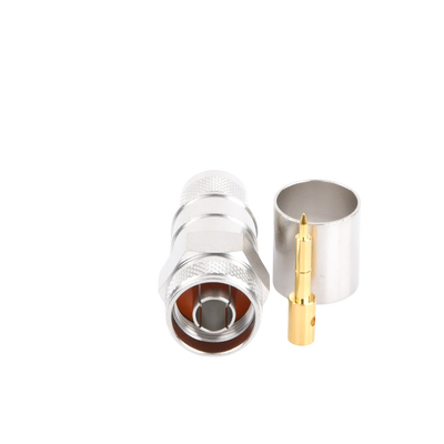 Conector N Macho Hex de Anillo Plegable para LP600, LMR-600, CNT-600.