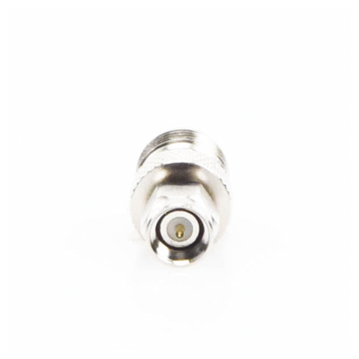 Adaptador en Línea de Conector TNC Hembra a SMA Macho, Níquel/ Oro/ Teflón..