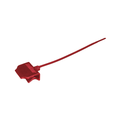 Clip-cincho Plástico para sujetar cable de detección lineal de temperatura en charolas de cable, paquete con 100 piezas