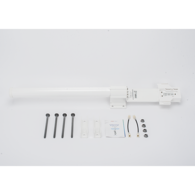 Antena Omnidireccional de 360° AirMetro con 13 dBi en Banda 5Ghz (5150-5850 Mhz) Slant 90° Compatibilidad Multi-Marca para enlaces Multipunto, Conectores SMA Hembra Inverso.