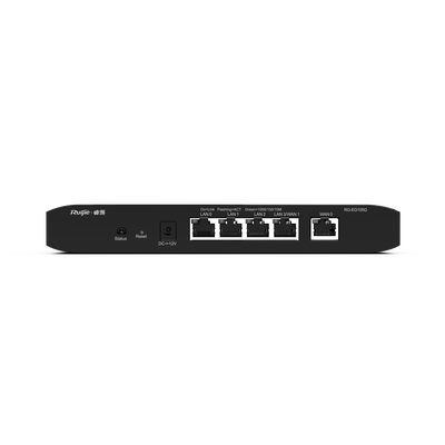 Router Balanceador Administrable Cloud con 3 Puertos LAN gigabit, 1 Puerto WAN gigabit y 1 puerto LAN/WAN gigabit configurable, hasta 100 clientes con desempeño de 600 Mbps asimétricos