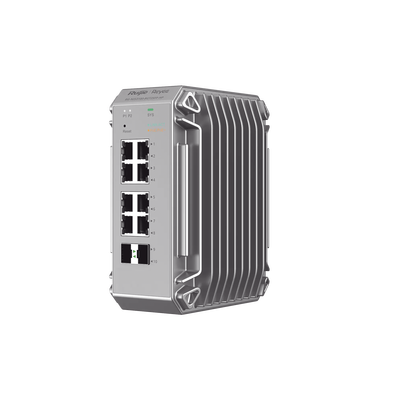 Switch Industrial PoE, Ideal para temperaturas Extremas y protección c ...