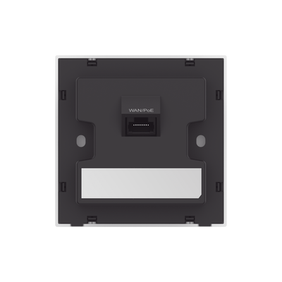 Punto de Acceso Mesh Wi-Fi 6 para interior en pared, hasta 512 usuarios ideal para Hotelería, discreto incrustado en pared.