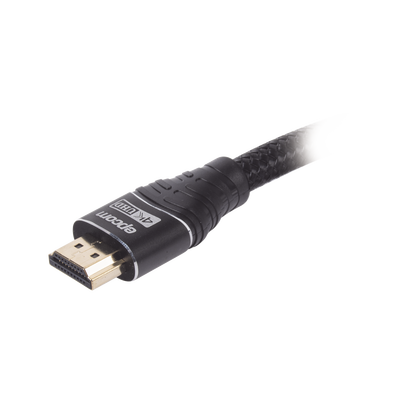 Cable HDMI Ultra-Resistente Redondo de 1m (3.2 ft) Optimizado para Resolución 4K ULTRA HD