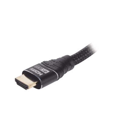 Cable HDMI Ultra-Resistente Redondo de 1m (3.2 ft) Optimizado para Resolución 4K ULTRA HD