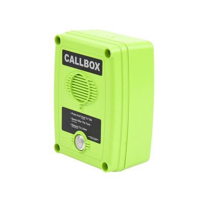 Callbox, Intercomunicador Inalámbrico Vía Radio UHF 450-470MHZ, Serie Q1 en Color Verde