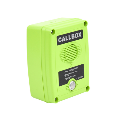 Callbox, Intercomunicador Inalámbrico Vía Radio UHF 450-470MHZ, Serie Q1 en Color Verde