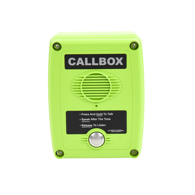 Callbox, Intercomunicador Inalámbrico Vía Radio UHF 450-470MHZ, Serie Q1 en Color Verde