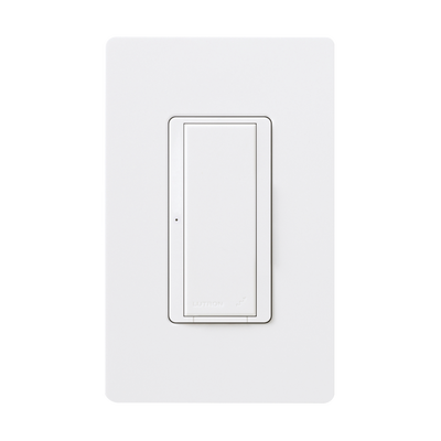 (RadioRA2) Interruptor Inteligente On/Off, requiere cable neutro. 8A, /120V, compatible con RA2Select y RR3.