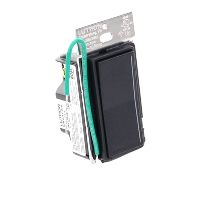 (RadioRa3) Atenuador táctil Sunnata Dimmer PRO color negro satin, requiere cable neutro / soporta 250W LED