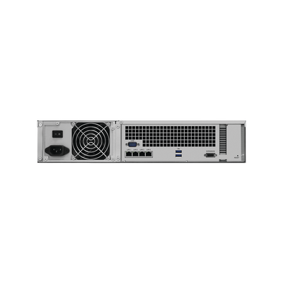 Servidor NAS para rack de 12 bahías / Expandible a 24 bahías / Hasta 384 TB