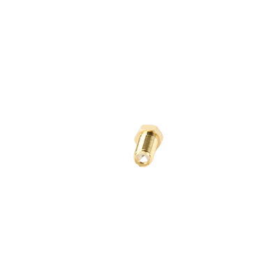 Conector SMA Hembra de Anillo Plegable para Cables RG-174/U, 8216, Oro/ Oro/ Teflón.